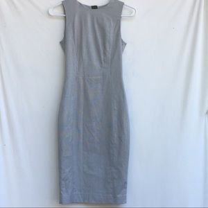 H&M Womens Career Sleeveless Sheath Wiggle Dress